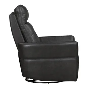 Remmington Vintage Slate Power Swivel Glider Recliner P2
