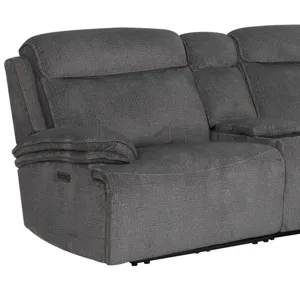 Alpine Airy Midnight Power Left Arm Facing Zero Gravity Recliner P2
