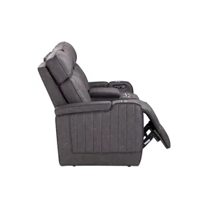 Equinox Mercury Power Reclining Console Loveseat