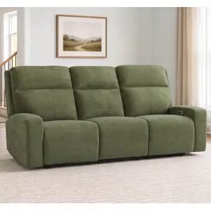 Traxton Jasper Moss Power Zero Gravity Sofa Loveseat and Recliner