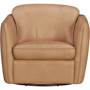 Norwood Renaissance Clay Swivel Glider Accent Chair Two Pack