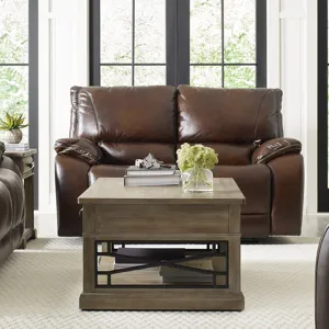 Vail Burnt Sienna Power Reclining Sofa Loveseat and Recliner