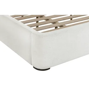 Giorgio Dreamy Linen Queen Bed with Speakers