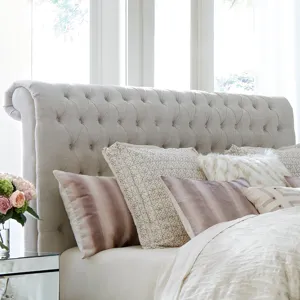 Jackie Crepe Queen Headboard