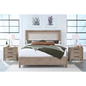 Breckenridge Bedroom King Bed with 2 Nightstands