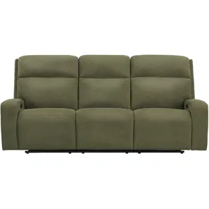 Traxton Jasper Moss Power Zero Gravity Sofa Loveseat and Recliner
