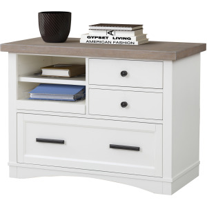 Americana Modern Cotton Functional File with Power Center