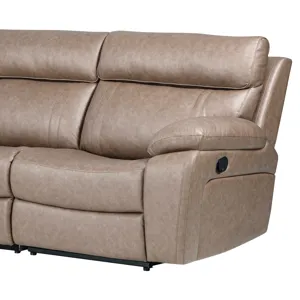 Theon Stokes Toffee Right Arm Facing Recliner