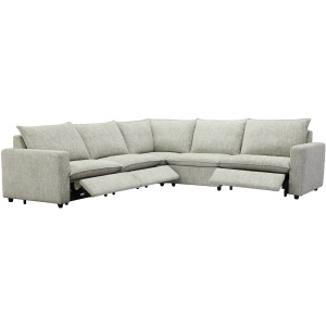 Jocelyn Birchbrook Harbor 5 Piece Modular Power Reclining Sectional