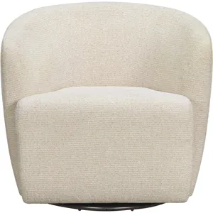Mingle Thatch Sand Swivel Glider Accent Chair Two Pack