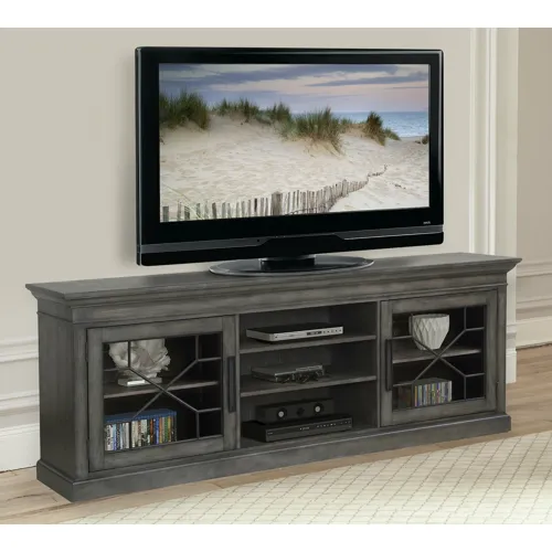 Sundance Smokey Grey 92 in. TV Console