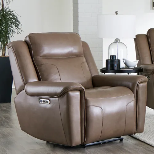 Atlantis - Smooth Latte Power Zero Gravity Recliner