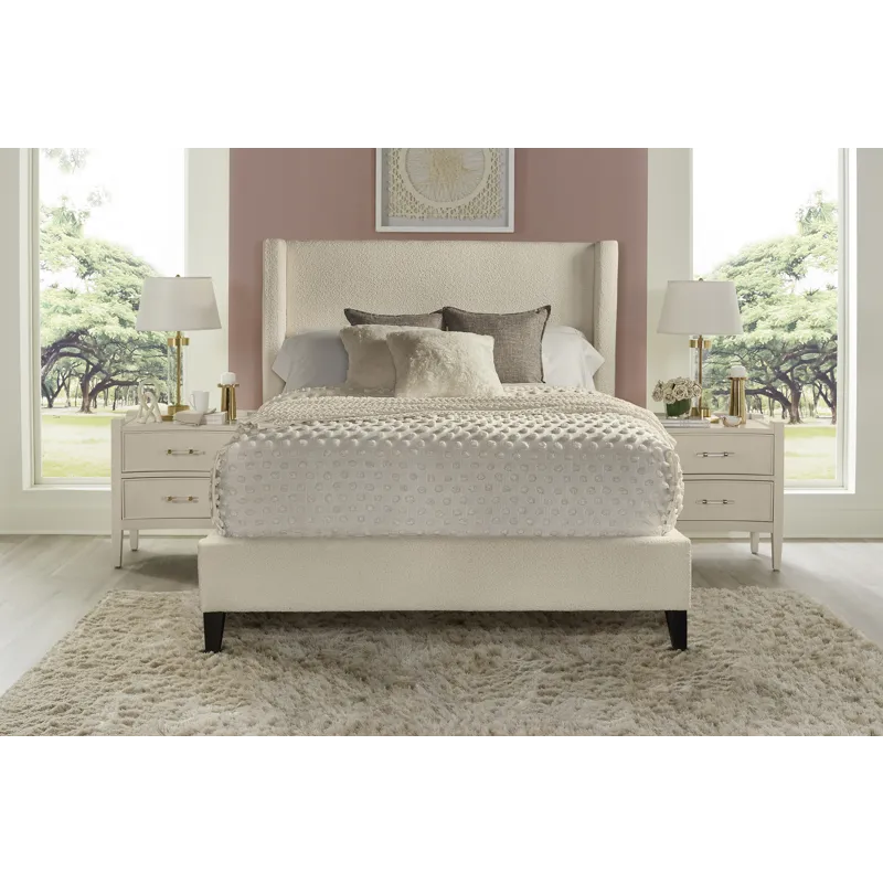 Angel Himalaya Ivory Queen Footboard and Rails