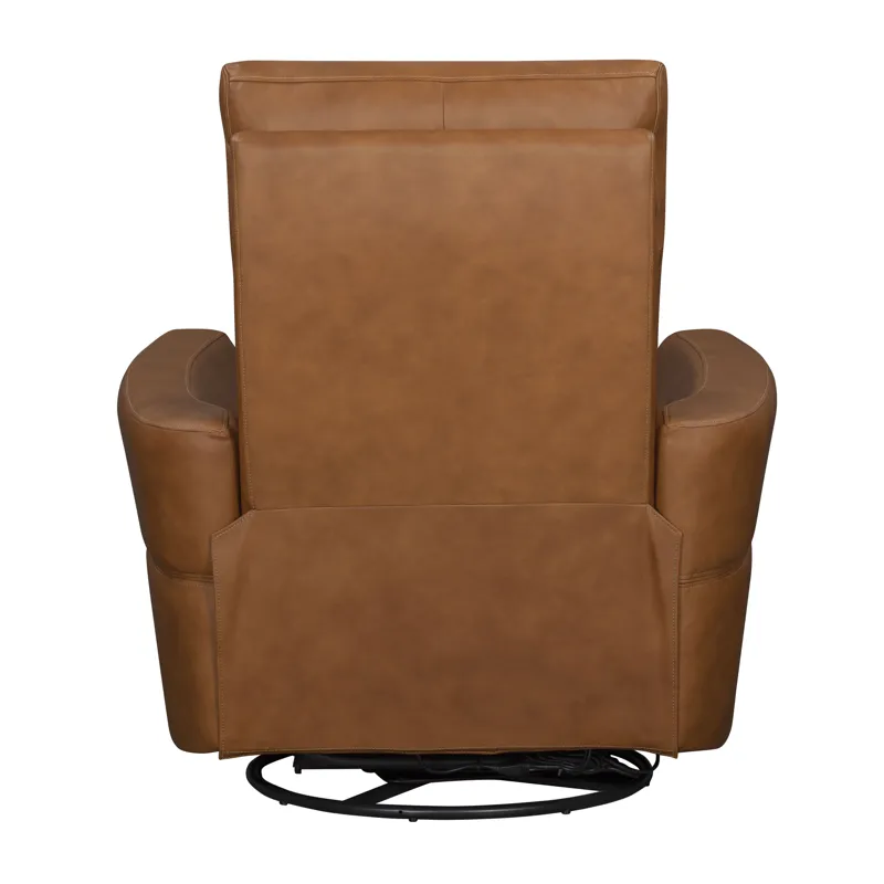 Remmington Vintage Caramel Power Swivel Glider Recliner P2 Two Pack