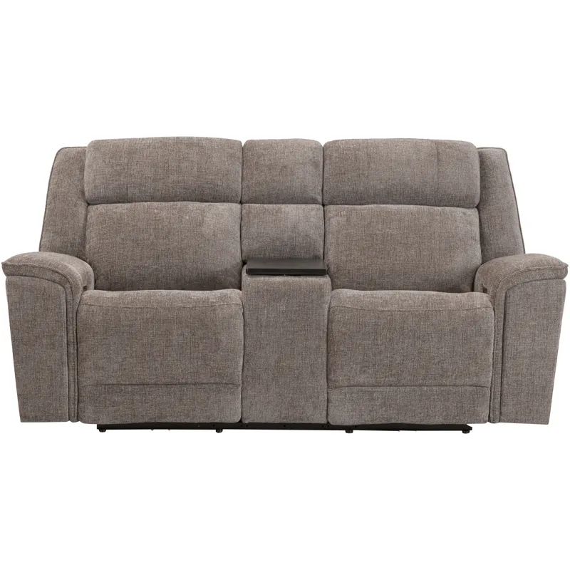 Colton Branson Tweed Power Zero Gravity Sofa and Loveseat with Immersive Audio