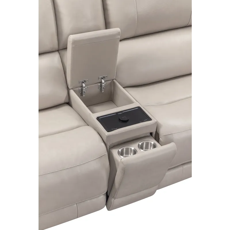 Easton Steamboat Quartz Entertainment Tilt Console with Wireless Charger