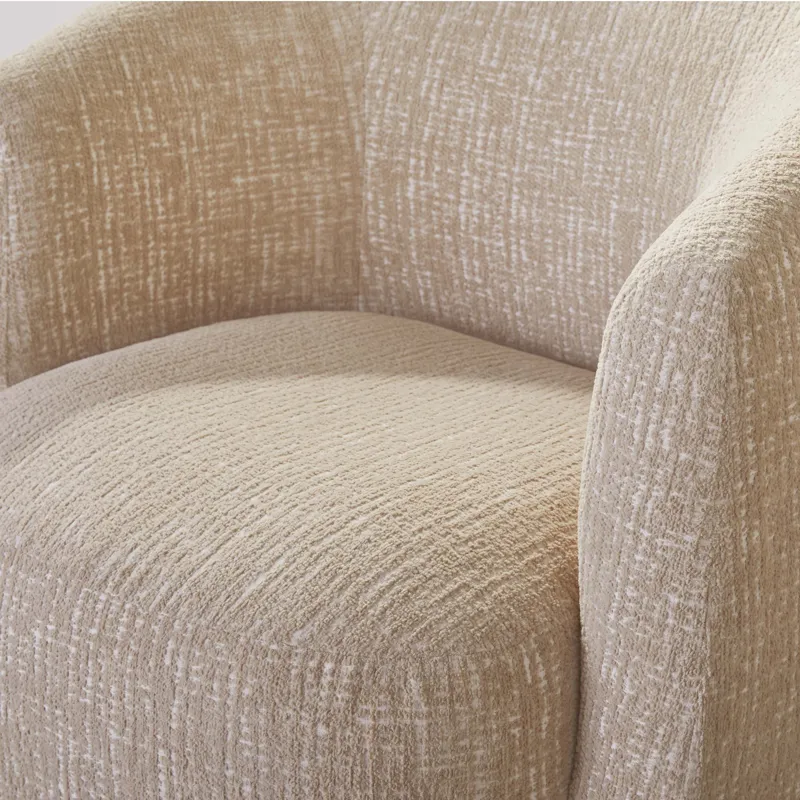 Tatum Sand Dollar Swivel Accent Chair Two Pack