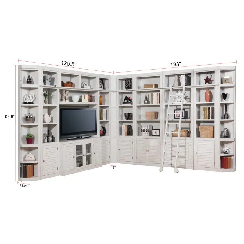 Boca 12 Piece L Shape Entertainment Wall
