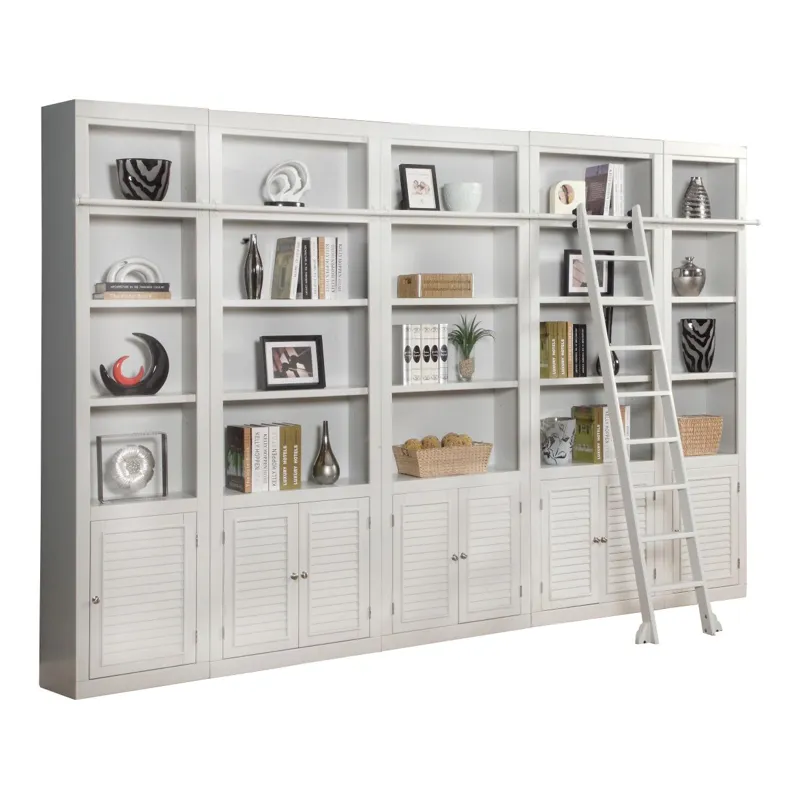 Boca 6 Piece Library Wall Unit
