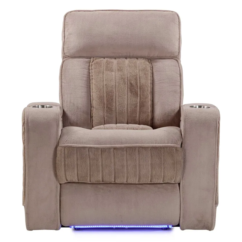 Equinox Mushroom Power Recliner