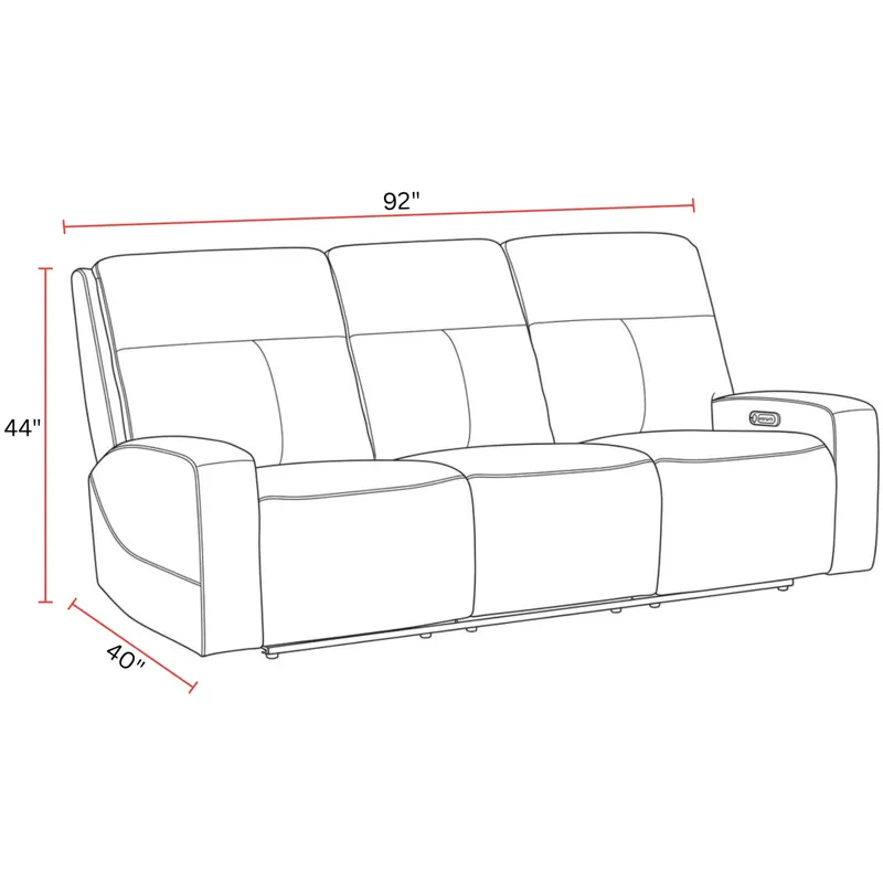 Traxton Jasper Moss Power Zero Gravity Sofa Loveseat and Recliner