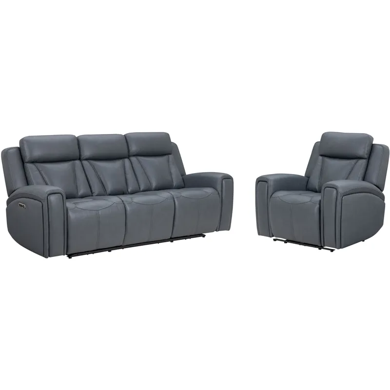Maveric Bette Lapis Zero Gravity Power Reclining Sofa and Recliner