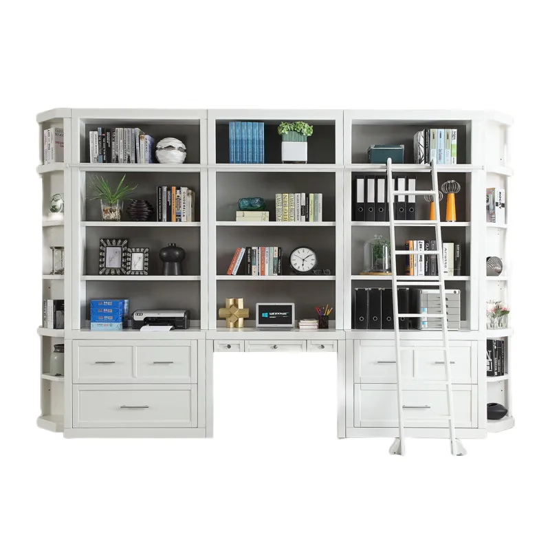 Catalina 9 Piece Workspace Library Wall