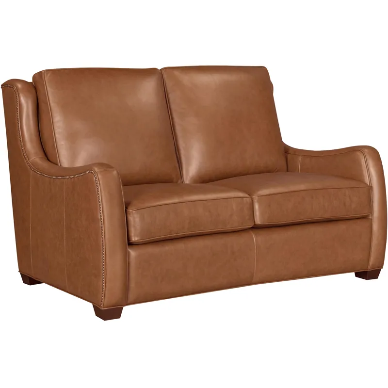 Channing Renaissance Cinnamon Stationary Loveseat