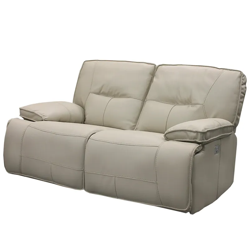 Spartacus Oyster Power Reclining Sofa Loveseat and Recliner