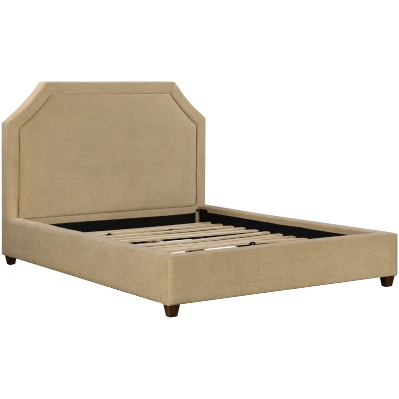 Gwen Mellow Teak King Bed 6/6