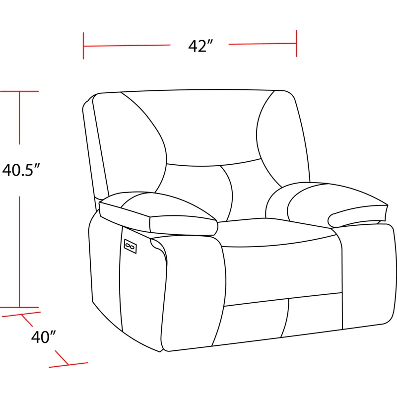 Gladiator Cobalt Zero Gravity Power Recliner Two Pack