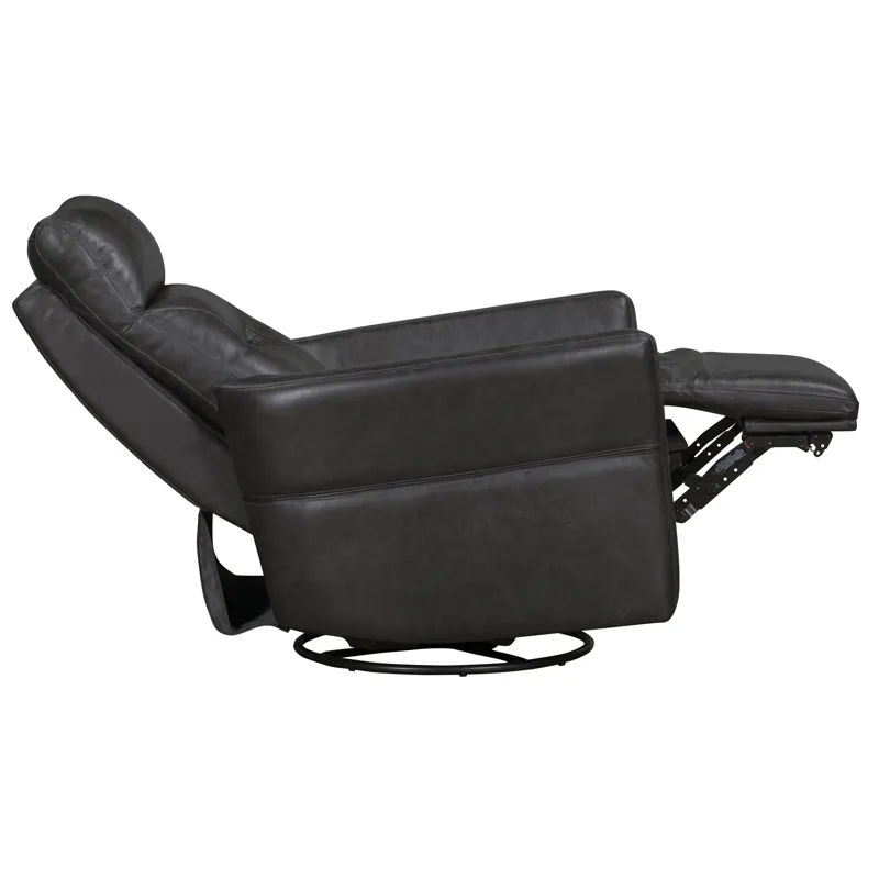 Remmington Vintage Slate Power Swivel Glider Recliner P2