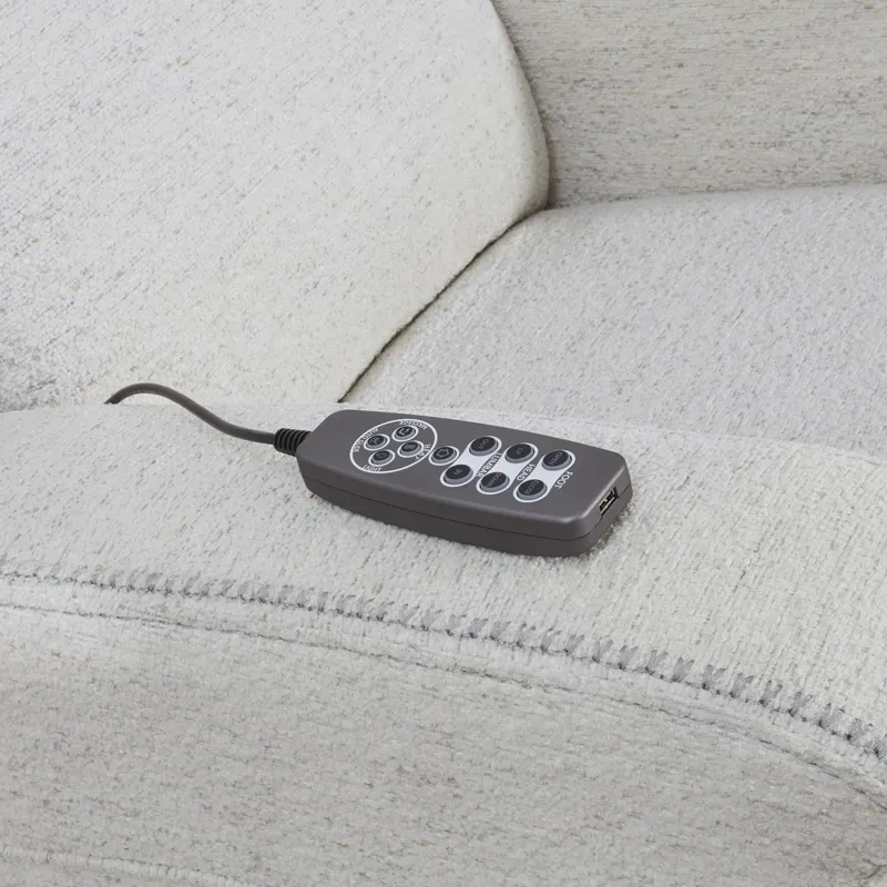Armstrong Clearwater Sand Power Recliner with Heat Massage and Auto-Glide Two Pack
