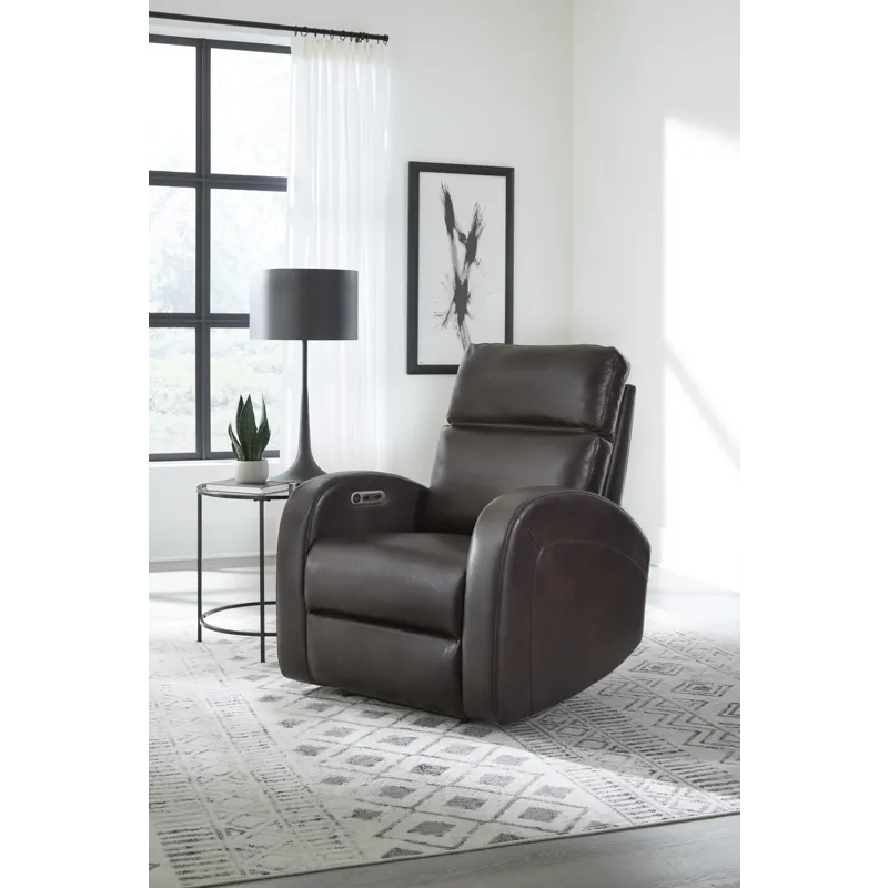 Devin Pebble Brown Power Recliner Two Pack