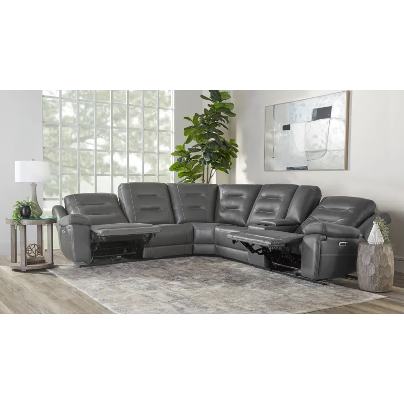 Caldwell Tahoe Charcoal Entertainment Console