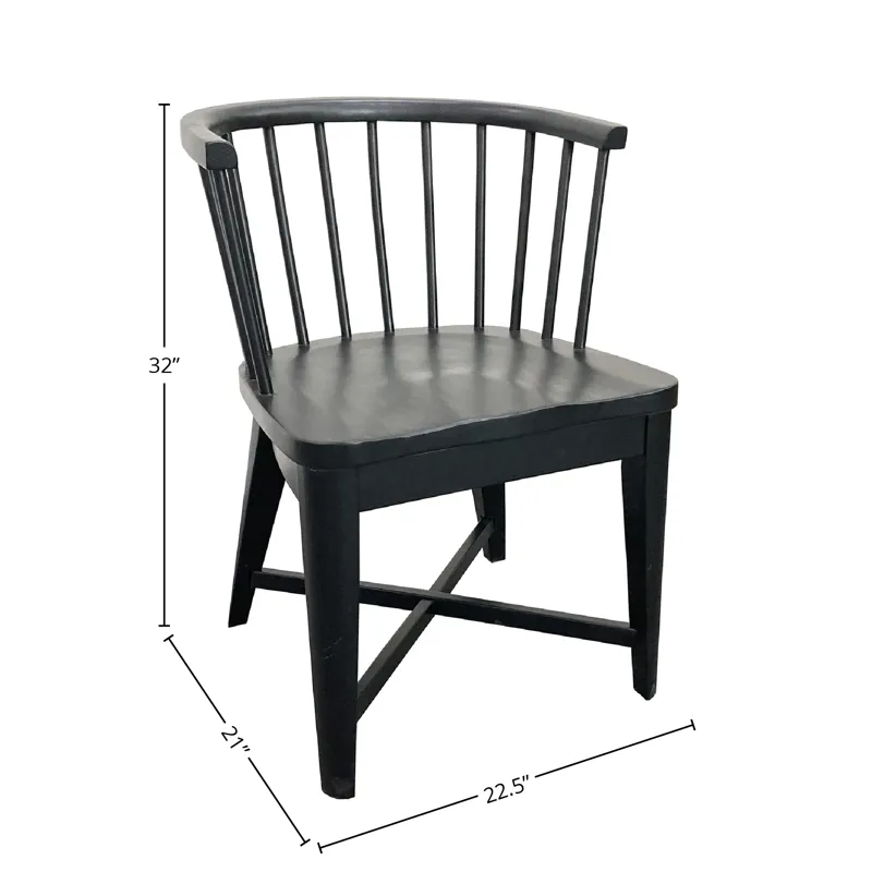 Americana Modern Dining Barrel Dining Chair Two Pack