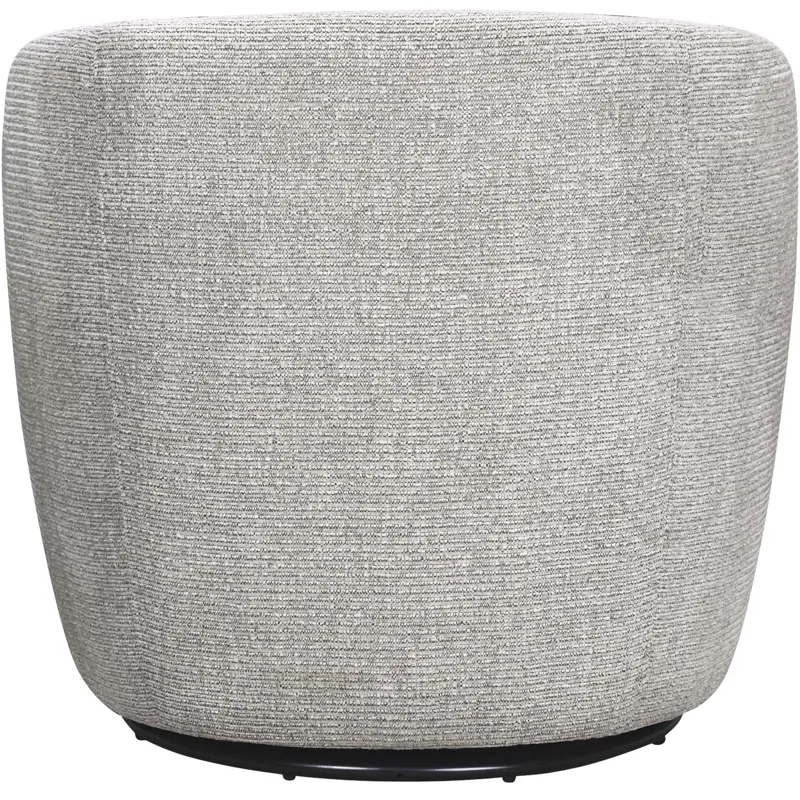 Mingle Thatch Grey Swivel Glider Accent Chair Two Pack