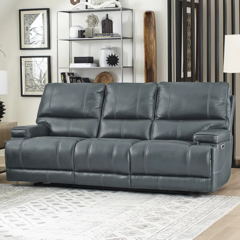 Whitman Verona Azure - Powered By Freemotion Power Reclining Sofa and Loveseat