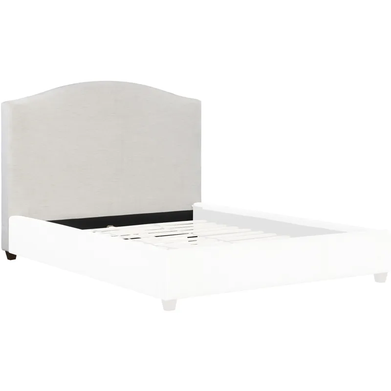 Gina Rosemont Alabaster King Headboard 6/6
