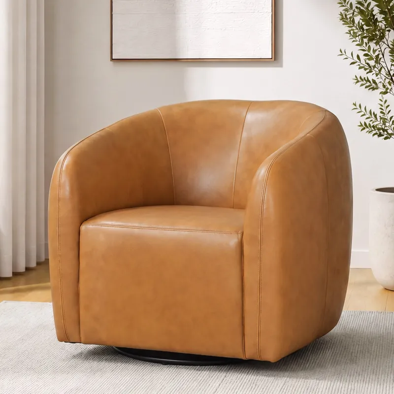 Como Renaissance Cayanne Swivel Glider Accent Chair Two Pack