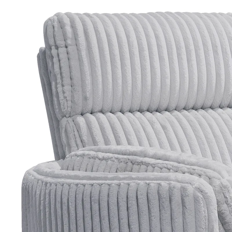 Radius Mega Grey Power Reclining Sofa and Two Recliners