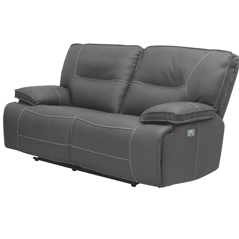Spartacus Haze Power Reclining Sofa and Loveseat