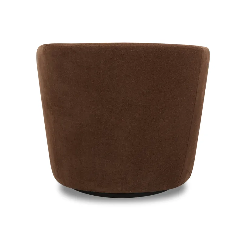 The Twist Elise Rust Swivel Chair