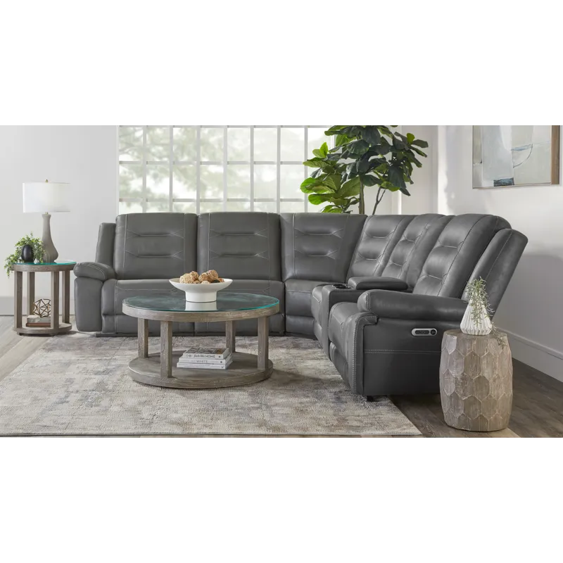 Caldwell Tahoe Charcoal Entertainment Console