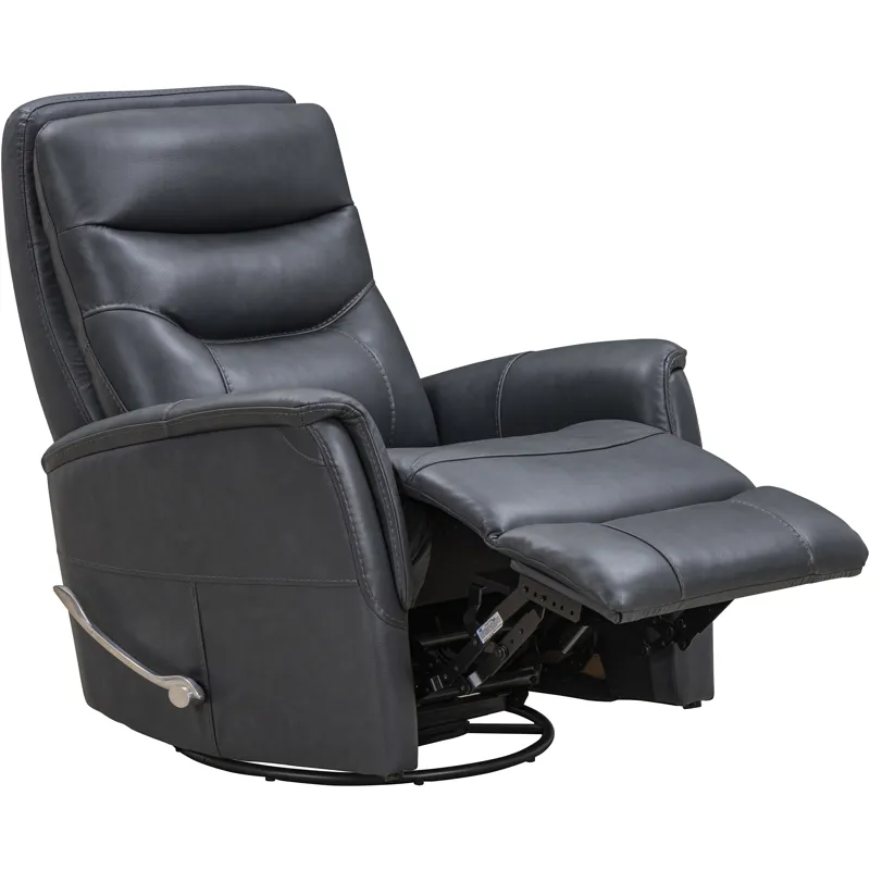 Gemini Milan Navy Manual Swivel Glider Recliner