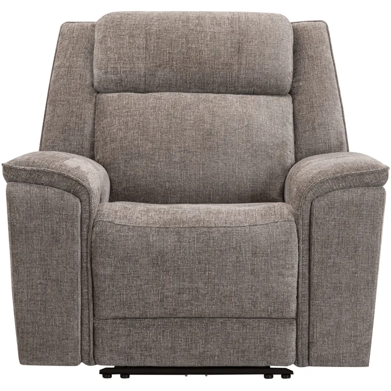 Colton Branson Tweed Power Zero Gravity Sofa and 2 Recliners with Immersive Audio
