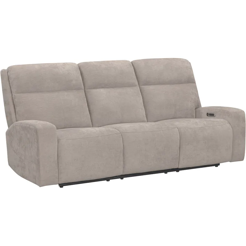 Traxton Jasper Taupe Power Zero Gravity Sofa and Loveseat