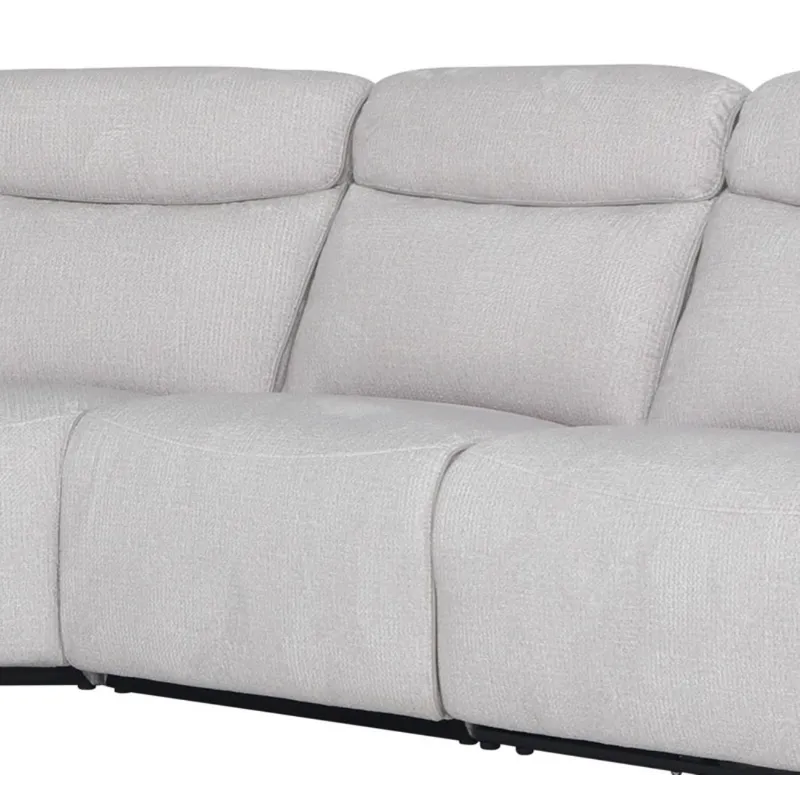 Alpine Airy Snow Armless Chair with Drop Down Table
