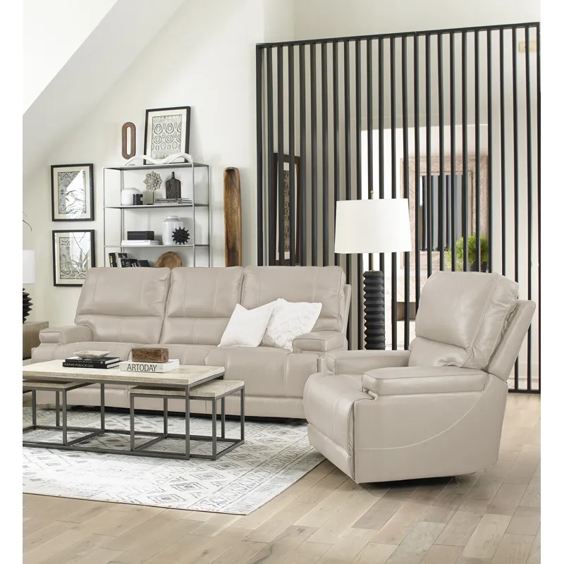 Whitman Verona Linen - Powered By Freemotion Power Reclining Sofa and Recliner