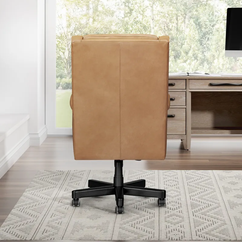 Dc132 Renaissance Clay Leather Desk Chair